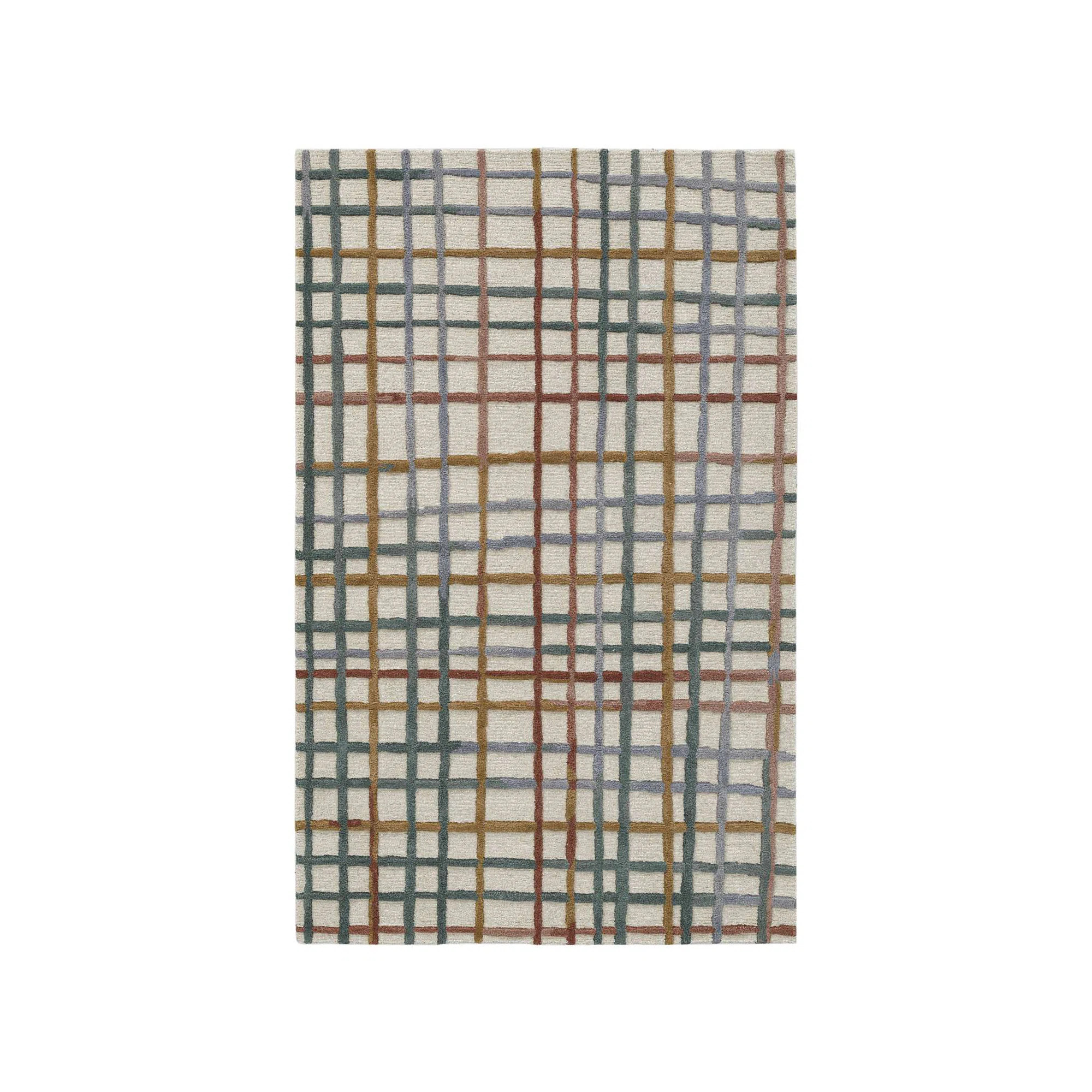 Polychrome Rug: Modernist Hand Tufted Rug in Multi | AllModern