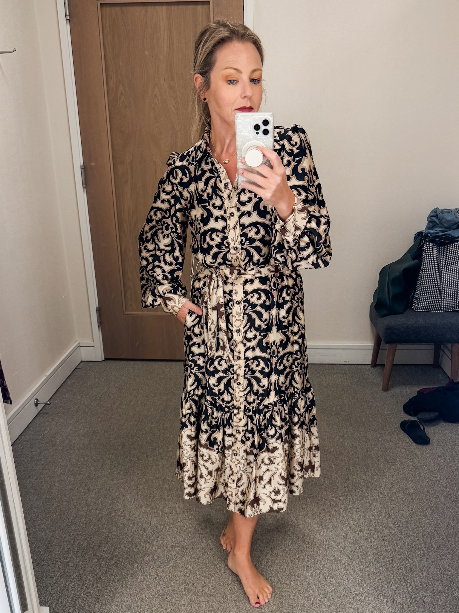 Loved this dress so much, I grabbed it full Price and then ordered it online when it dropped to 40% off! Great event dress, funeral, wedding, fall, church…

#LTKSaleAlert #LTKOver40 #LTKPetite