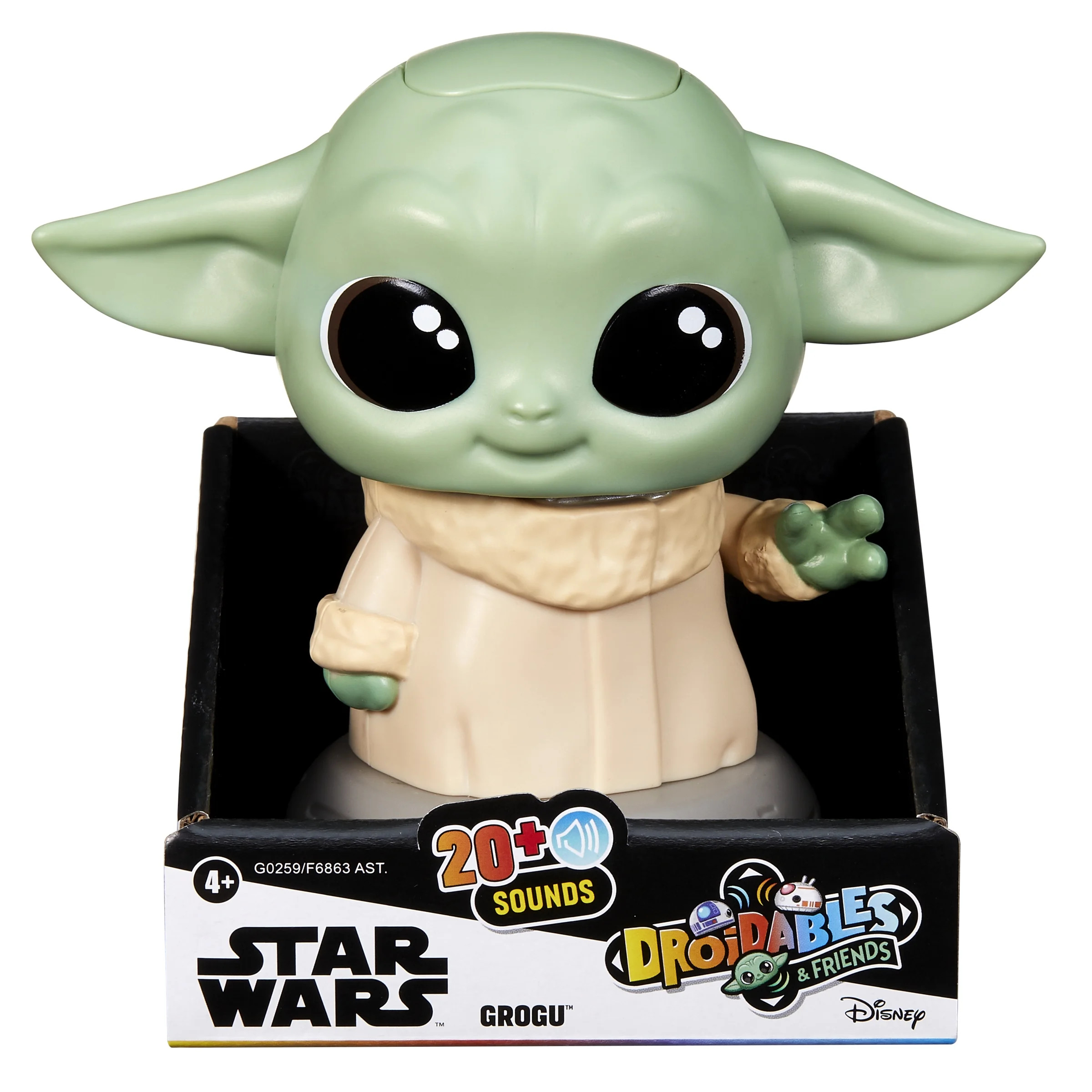 Star Wars Droidables Grogu, Star Wars Electronic Figure, Interactive Toys (4"") | Walmart (US)