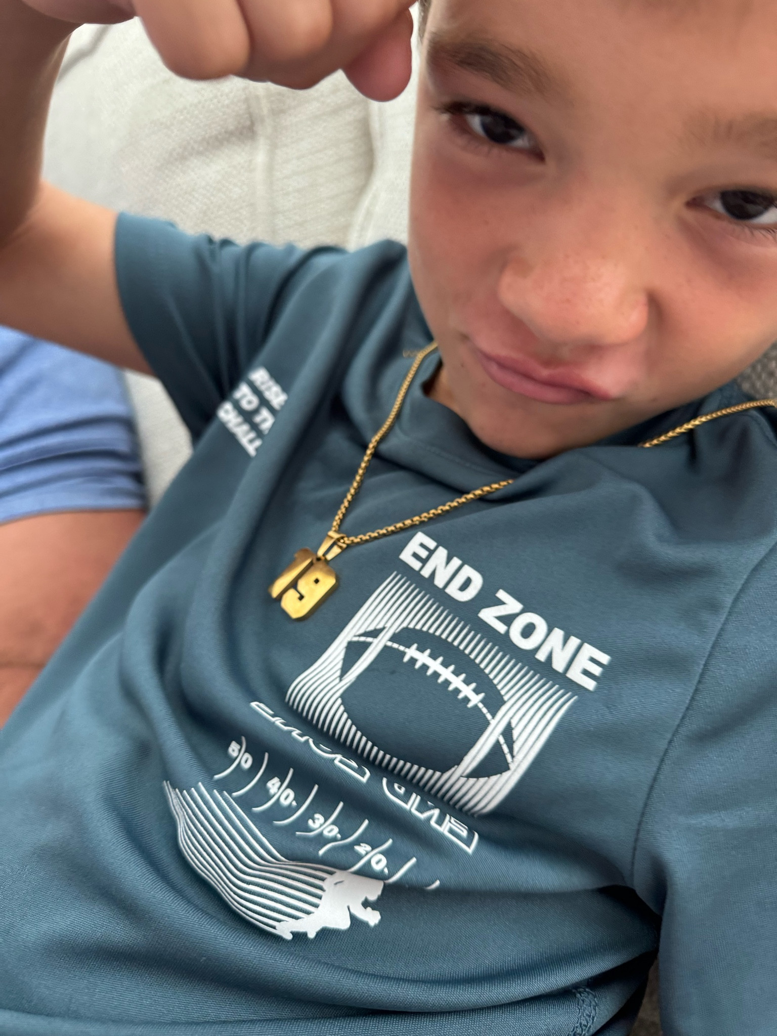 Boys gift idea 
Boys sports number necklace
7 year old boy gift idea 
Football jersey number necklace 

#LTKKids #LTKBacktoSchool #LTKStyleTip