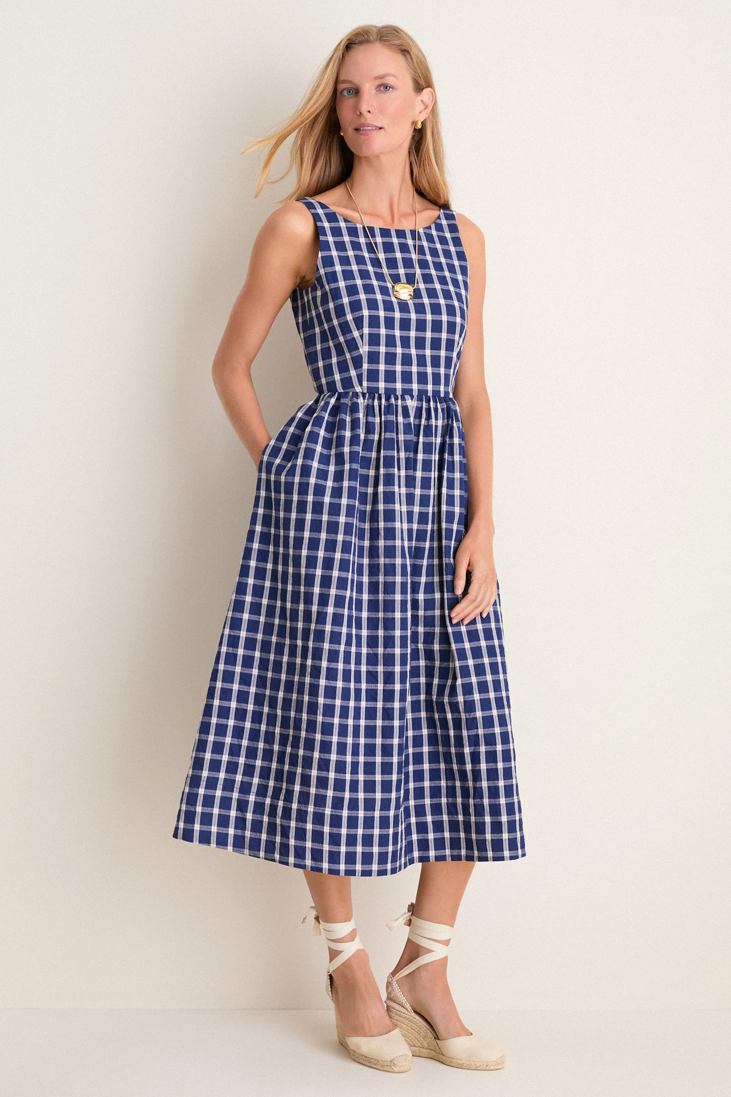 Picnic Plaid Poppy Dress | Tuckernuck (US)