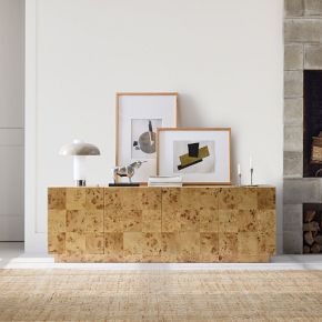Burl Media Console (72") | West Elm (US)