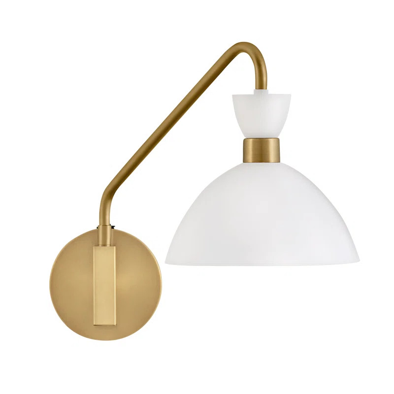 Porro Steel Plug-in Swing Arm Sconce | Wayfair North America