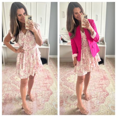 How to style a pink dress 

#LTKover40 #LTKstyletip #LTKfindsunder100