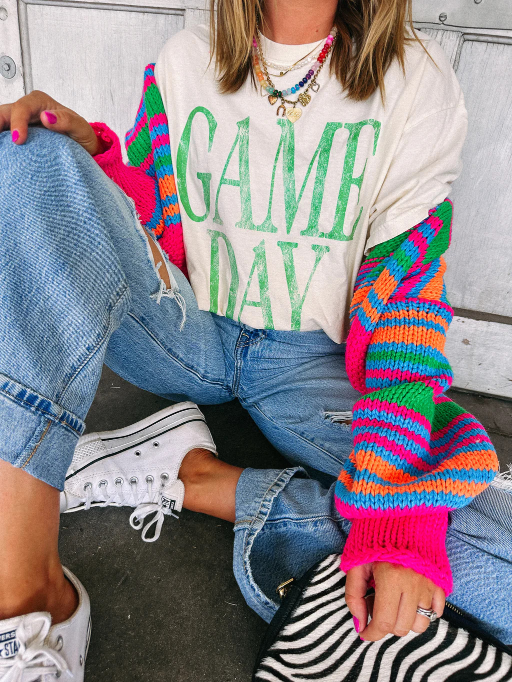 ETTA OG | game day graphic tee - green | Etta & East