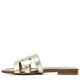 Sam Edelman Women's Bay Flat Sandal, Molten Gold, 11 | Amazon (US)