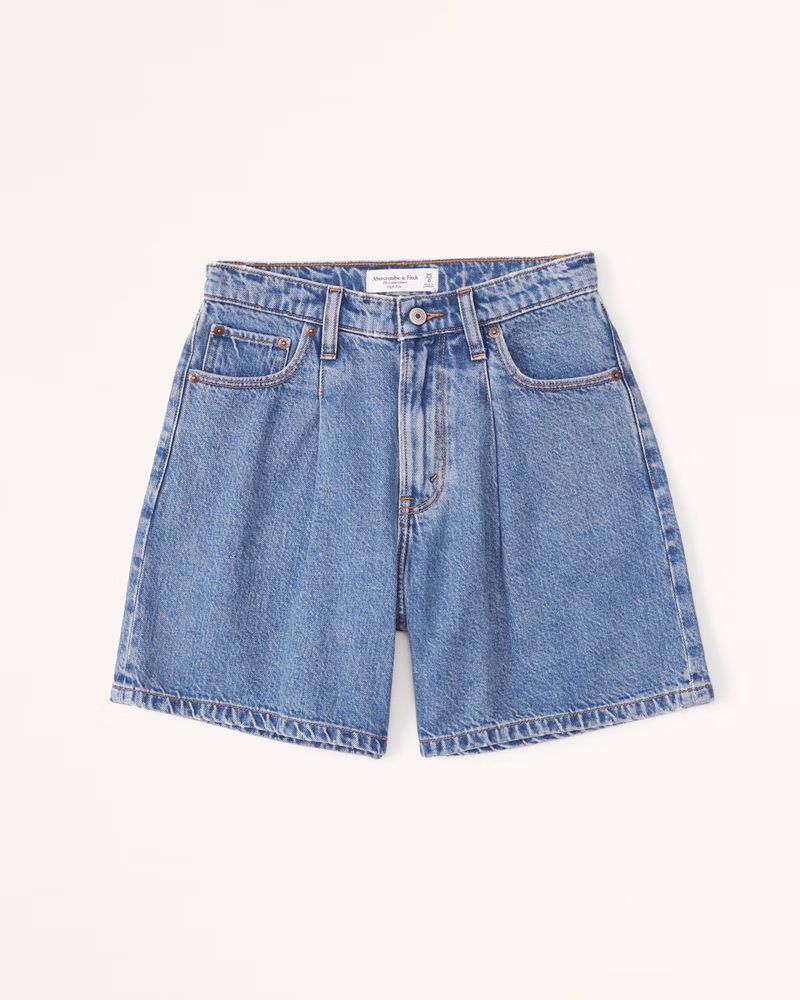 High Rise Loose Short | Abercrombie & Fitch (US)