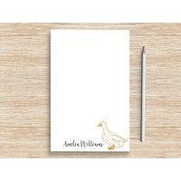 Duck Notepad, Personalized Farmhouse Farm Animal Stationery, Farmer Veterinarian Graduation Gift Teacher, Mom Gifts | Etsy (US)