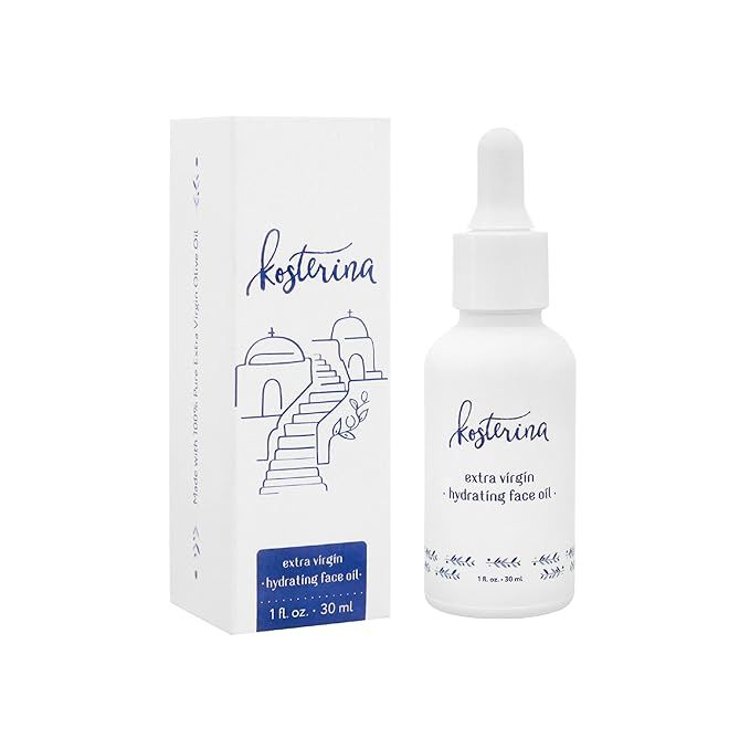 Kosterina Extra Virgin Hydrating Face Oil - Made from 100% Early-Harvested Extra Virgin Olive Oil... | Amazon (US)