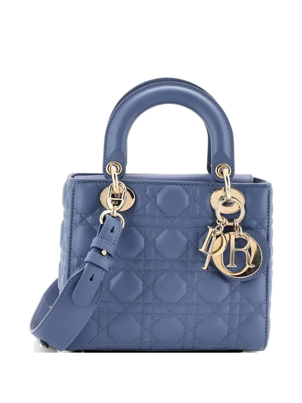Christian Dior Pre-OwnedMy ABCDior Lady Dior Bag Cannage Quilt Lambskin crossbody bag | Farfetch Global