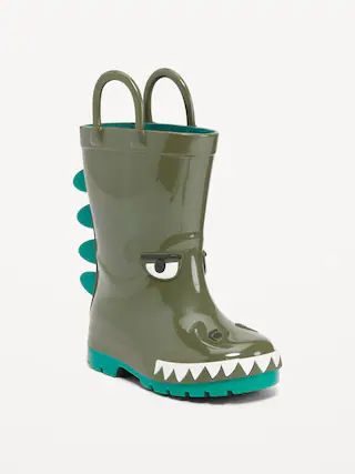 Tall Dino-Graphic Rain Boots for Toddler Boys | Old Navy (US)
