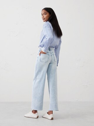Wide-Leg High-Rise Jean | Banana Republic Factory