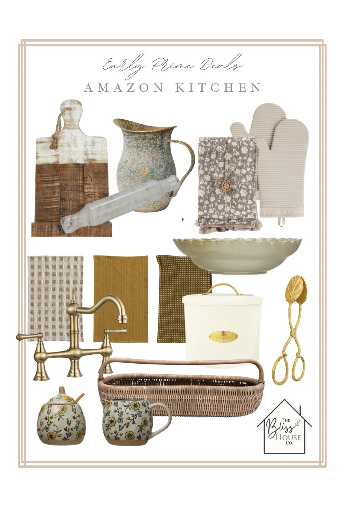 Spruce up your kitchen with these amazing Early Prime Deals from Amazon! 🌟🍽️ From charming mugs to elegant faucets, add a touch of rustic elegance to your culinary space. 🏡✨

#LTKStyleTip #LTKHome #LTKSaleAlert