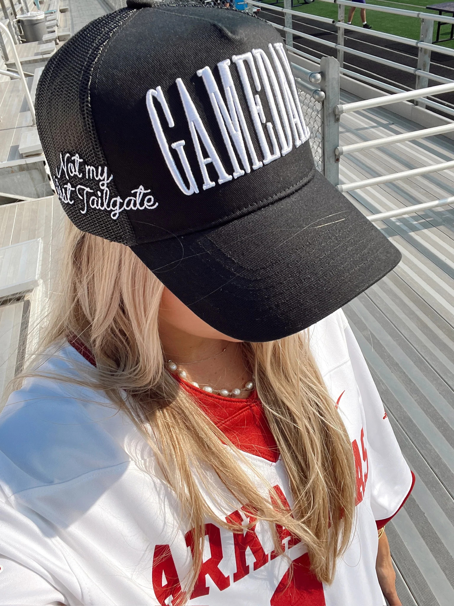 GAMEDAY. - Not My First Tailgate Vintage Trucker Hat | KenzKustomz