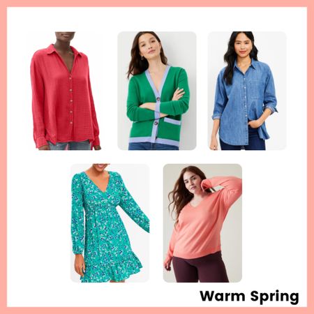 #warmspringstyle #coloranalysis #warmspring #spring

#LTKSeasonal #LTKunder100 #LTKworkwear