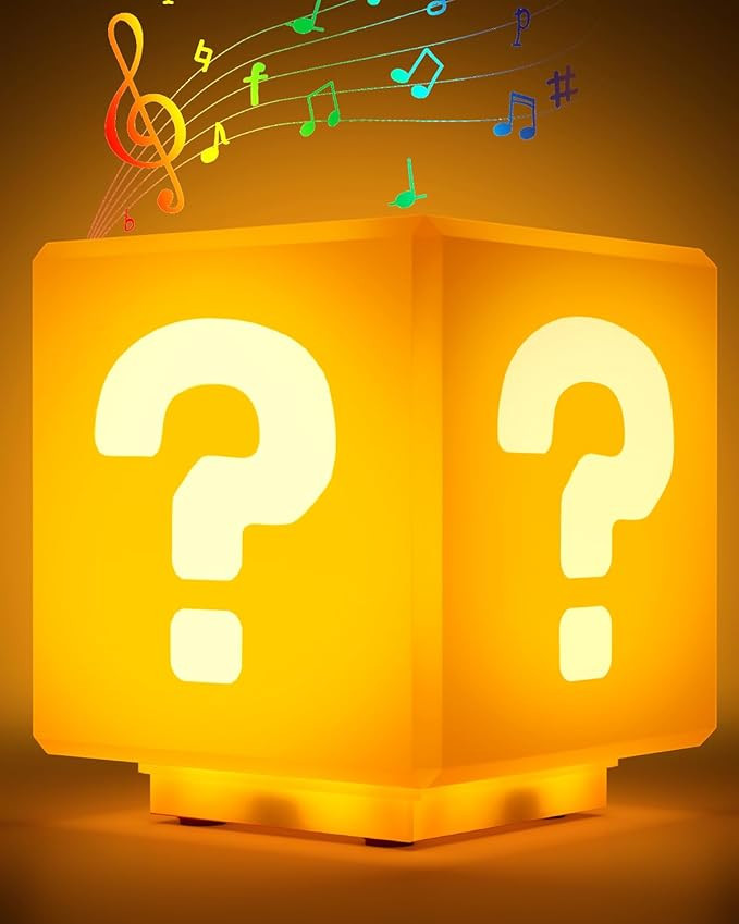 Super Bros Toys Night Light for Kids with Game Sound Effects Illusion Lamp Room Decor Merchandise... | Amazon (US)