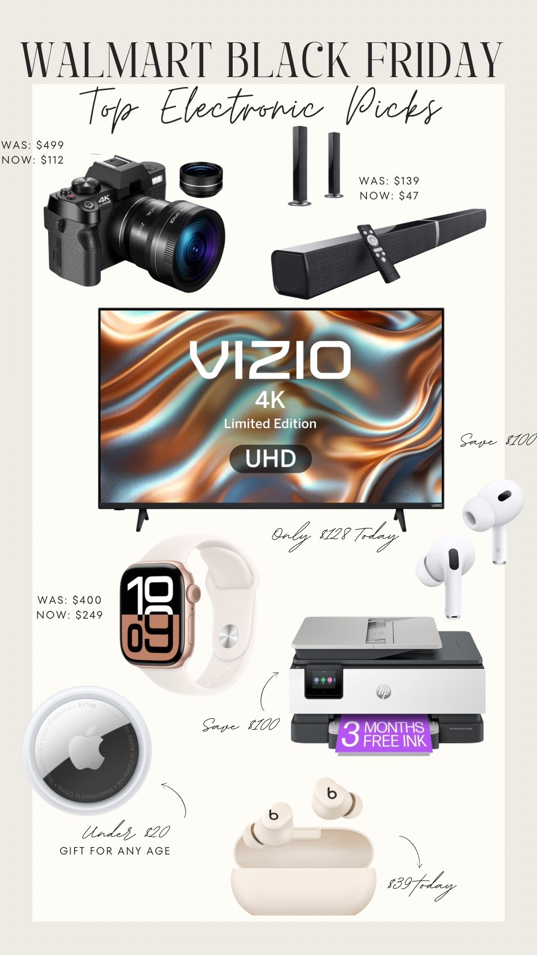 Best Tech Finds from Walmart BF sale


#LTKGiftGuide #LTKHome #LTKHoliday