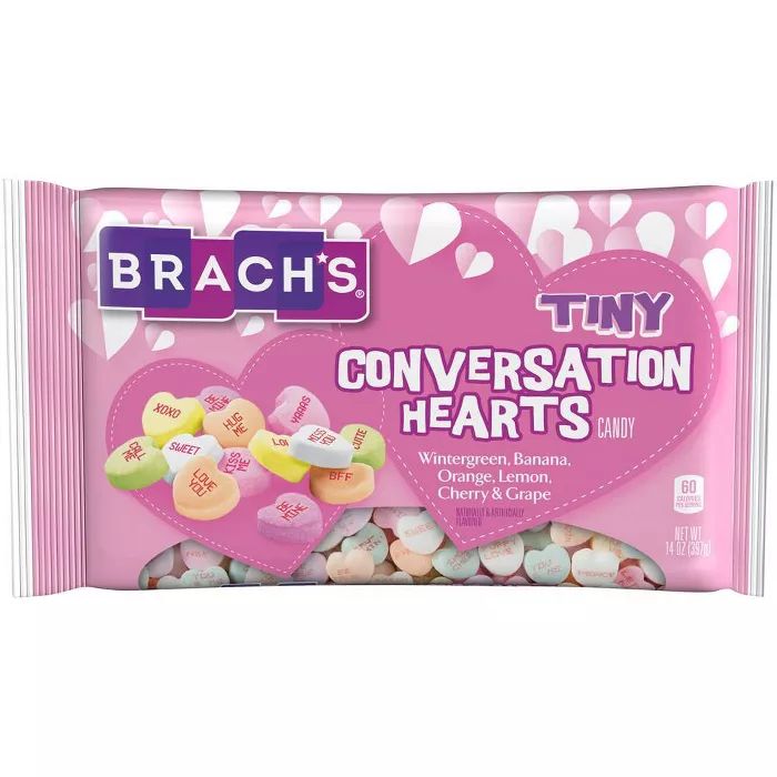 Brach&#39;s Valentine&#39;s Tiny Conversation Hearts - 14oz | Target