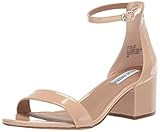 Steve Madden Women's Irenee Heeled Sandal, Blush Patent, 7 M US | Amazon (US)