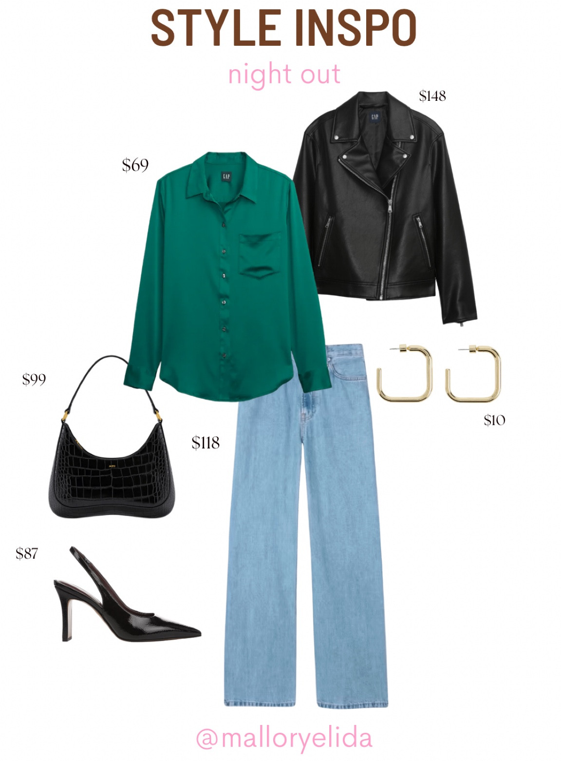 OUTFIT 13: perfect date night outfit to grab dinner or drinks, also this top would be fab for the holidays! 

#LTKHoliday #LTKworkwear #LTKunder100