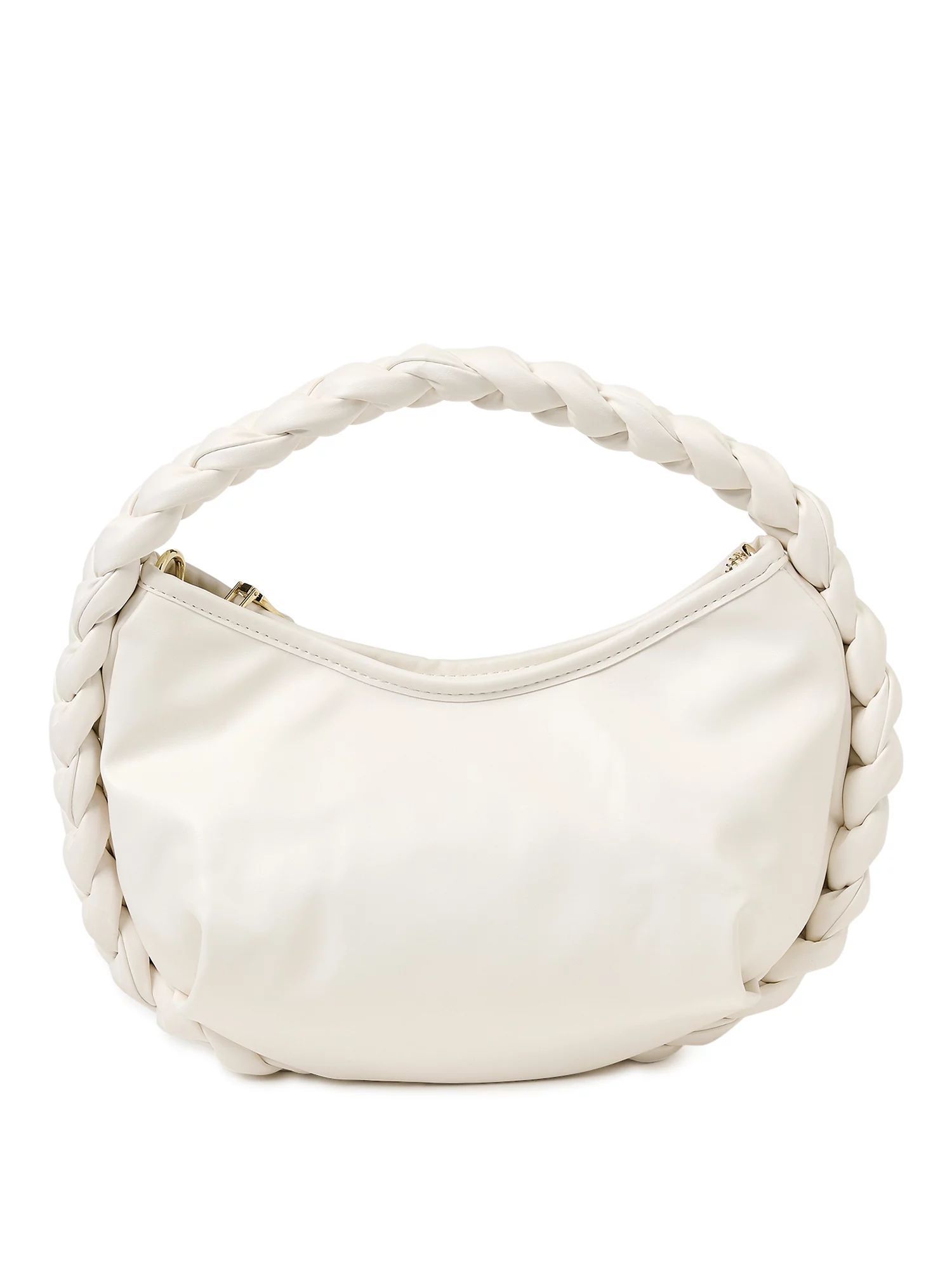 Madden NYC Women’s Braided Crossbody Bag White | Walmart (US)