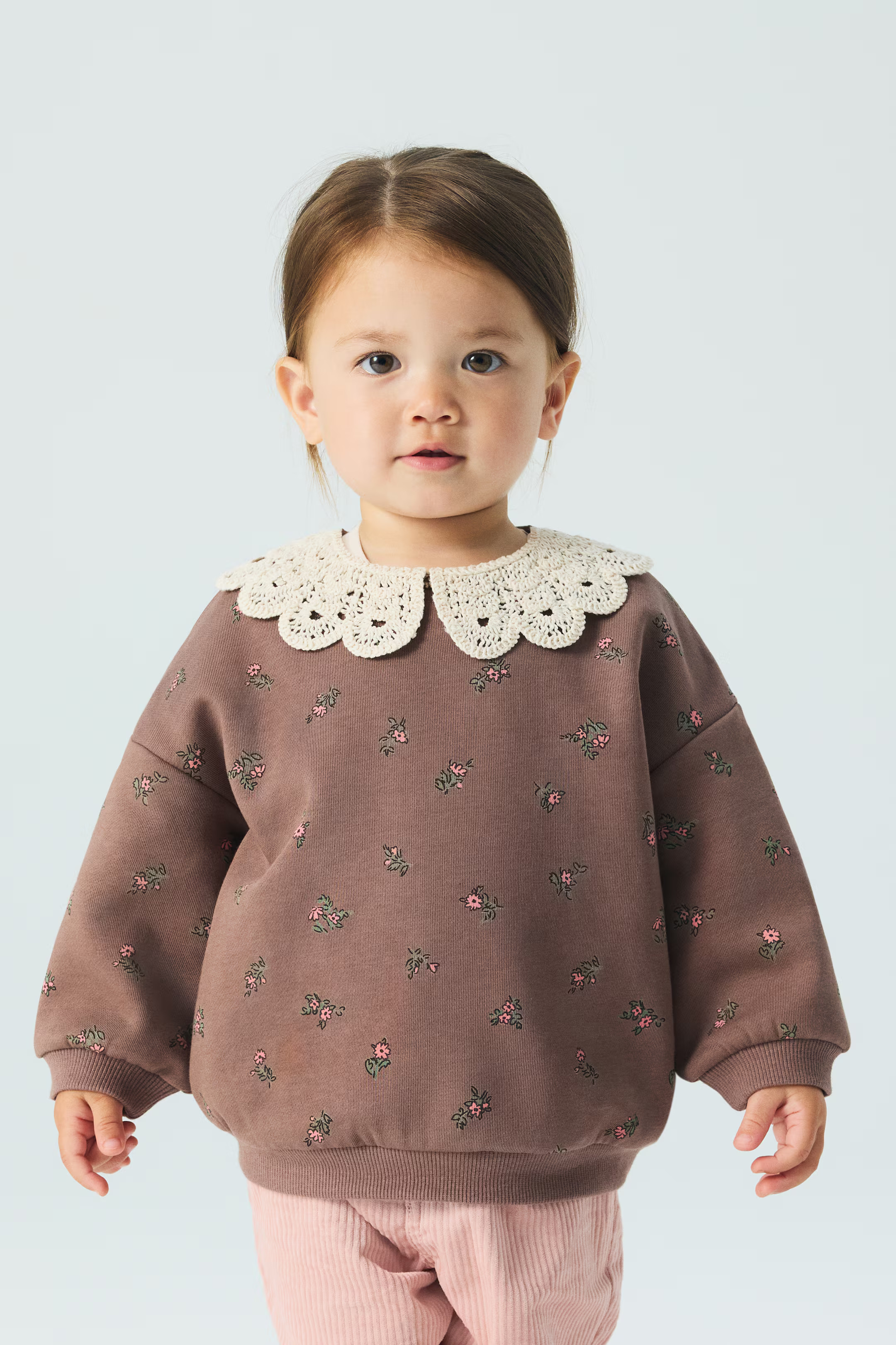 Sweatshirt with Collar | H&M (US + CA)