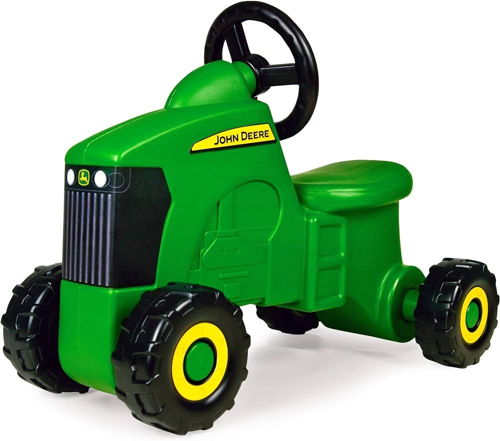John Deere Ride On Toys Sit 'N Scoot Activity Tractor for Kids Ages 18 Months and Up, Green | Amazon (US)