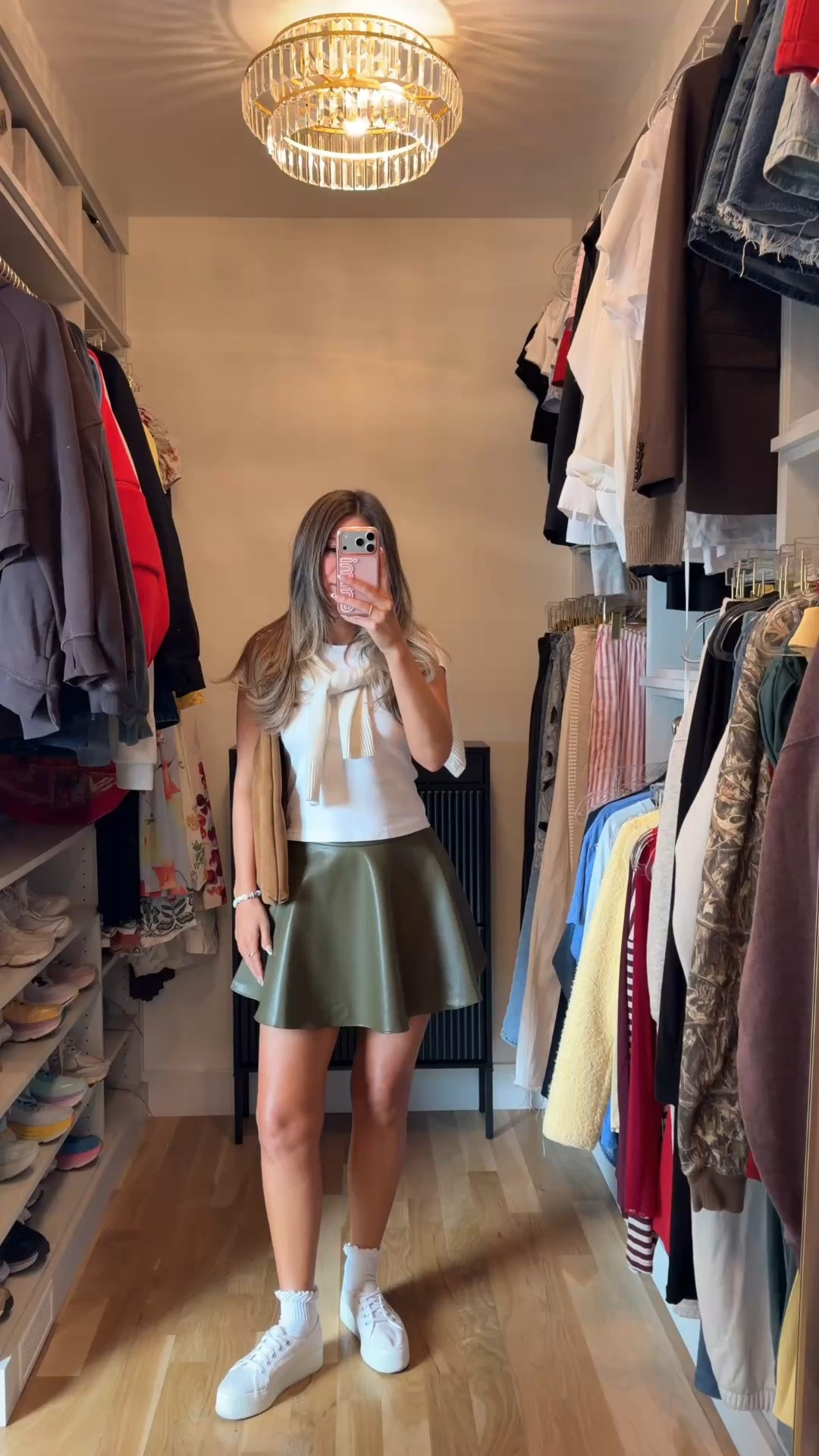 nordstrom sale fall transitional skort styled with white tee, cream sweater, and sneakers for every event 🍂

I’m 5’4” and wearing my usual smalls in most
sized down in skort: xs 
sized down in white tee: xs

date night, family photos, dinner outfit, skort outfits, casual skort outfits, summer skort outfits, nordstrom skorts, everyday skort outfits
fall outfits, fall dresses, autumn outfits, sweater dresses, midi dresses, long sleeve dresses, casual outfits, thanksgiving outfits, family photo outfits, date night outfits, work outfits, fall fashion, autumn fashion, cozy outfits, transitional outfits, neutral outfits, everyday outfits, weekend outfits, women’s fashion, affordable fashion

#LTKootd #LTKgrwm #LTKU