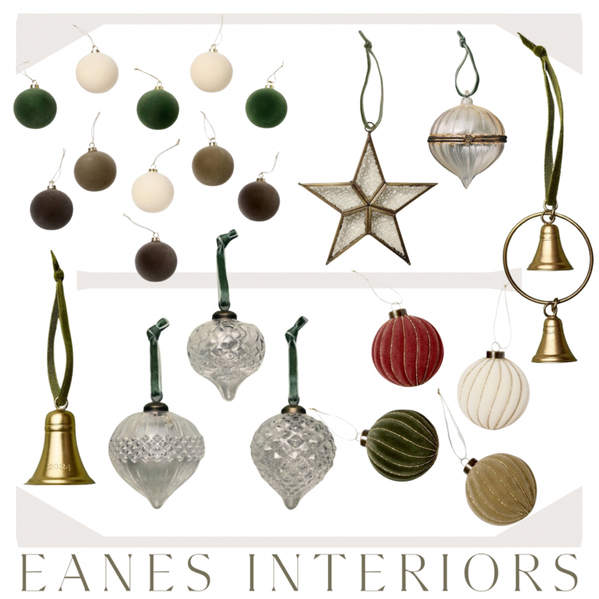 Christmas ornaments 

#LTKHoliday #LTKHome #LTKSeasonal