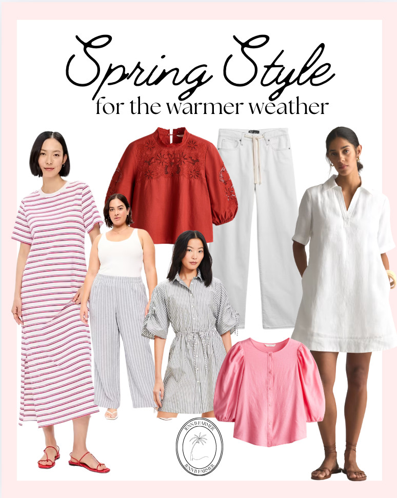 The warmer weather is creeping up so it's time to update your wardrobe with these spring basics!



spring style, old navy, under $50, denim pants, white pants, casual style, pink blouse, white linen dress, short dress, old navy dress 

 #LTKmomlife #LTKSeasonal