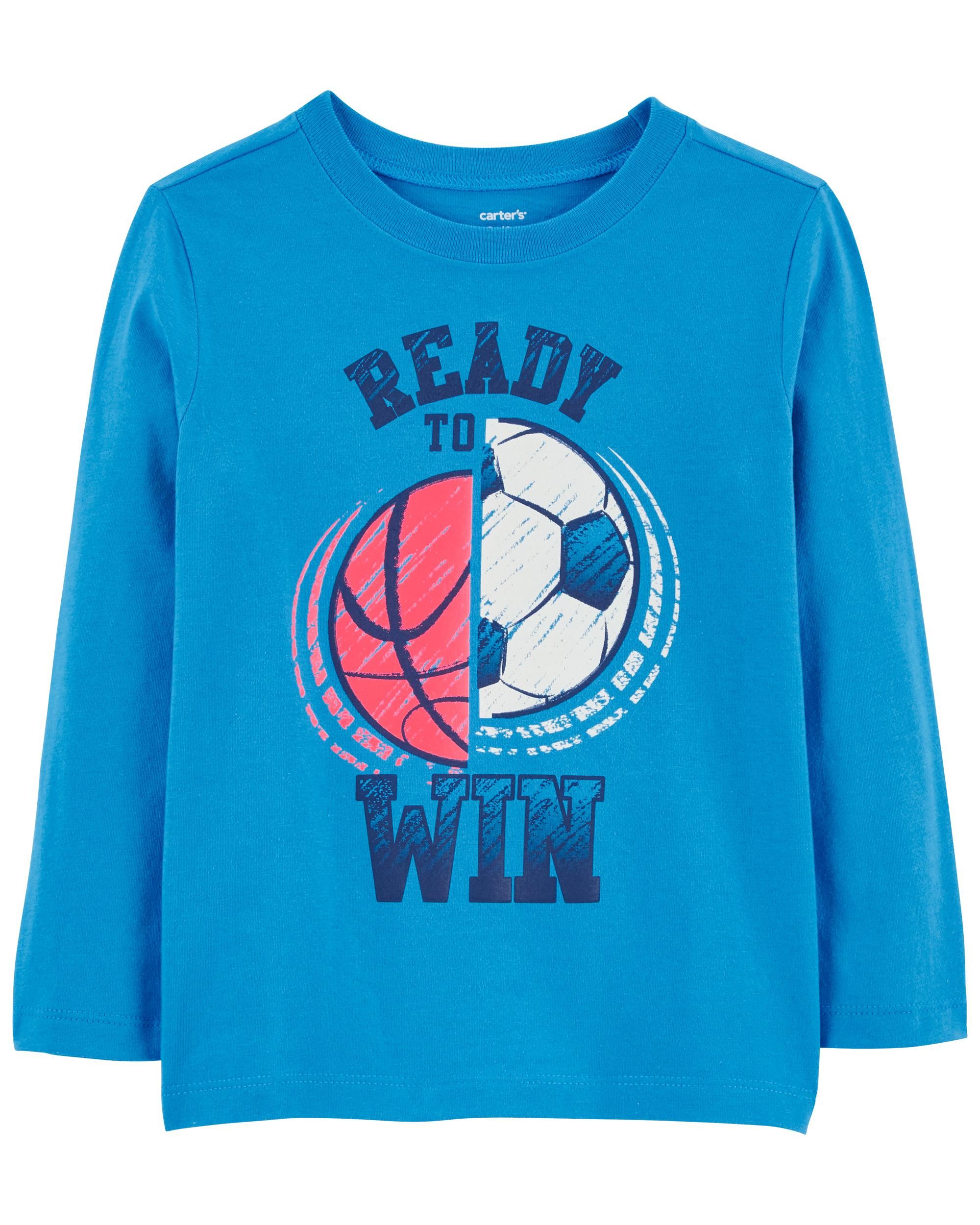 Toddler Ready To Win Sports Tee | Carter's