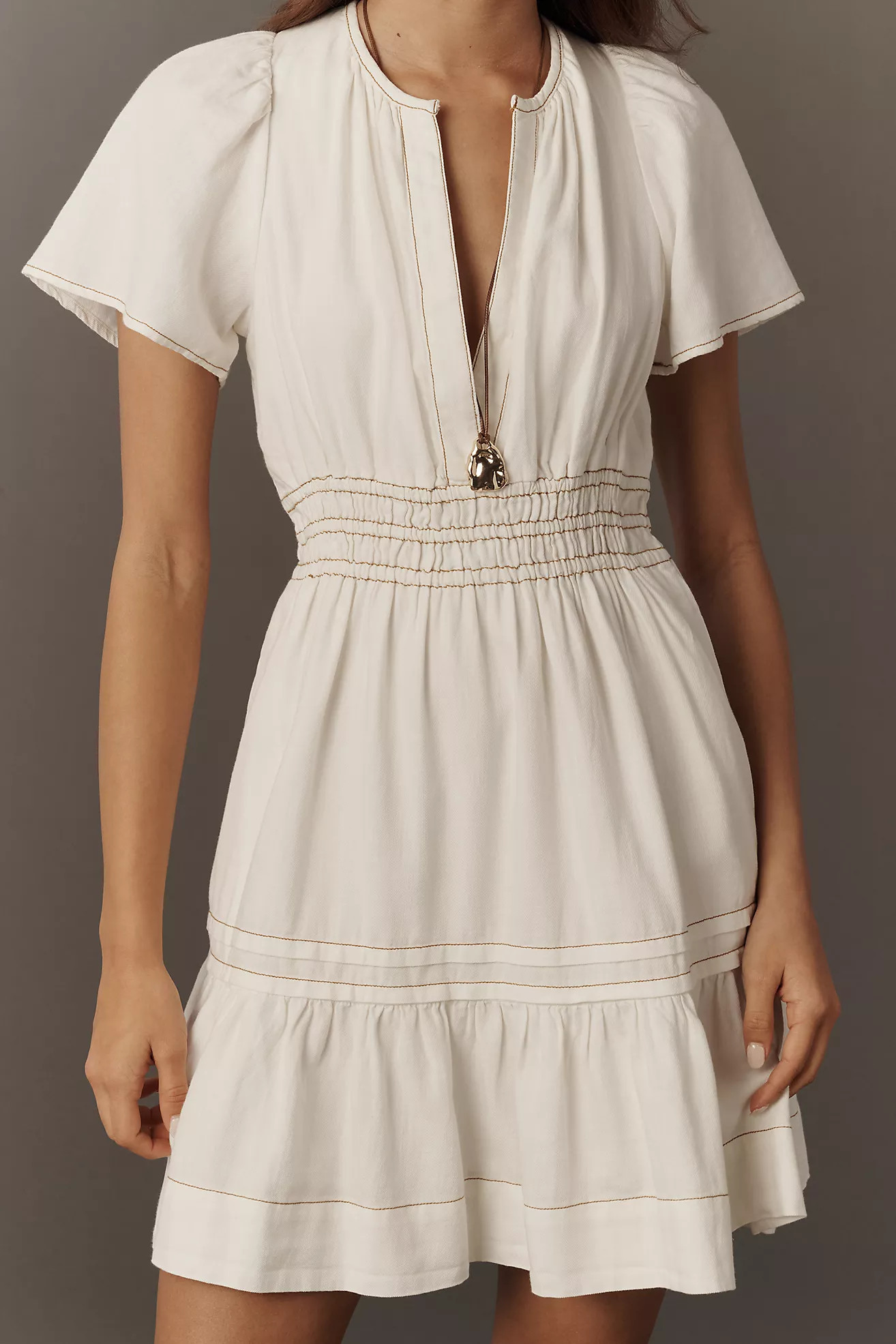 The Somerset Mini Dress: Denim Edition | Anthropologie (US)