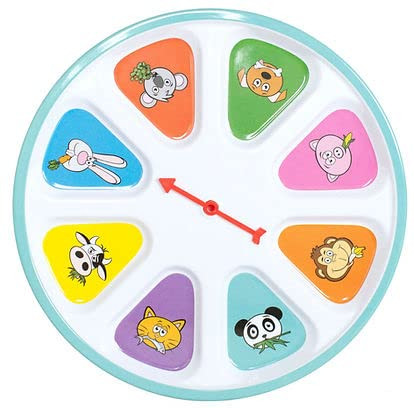 Healthy Nutrition Plate for Picky Eaters - Spin the Arrow - Meals are Fun Again | Amazon (US)