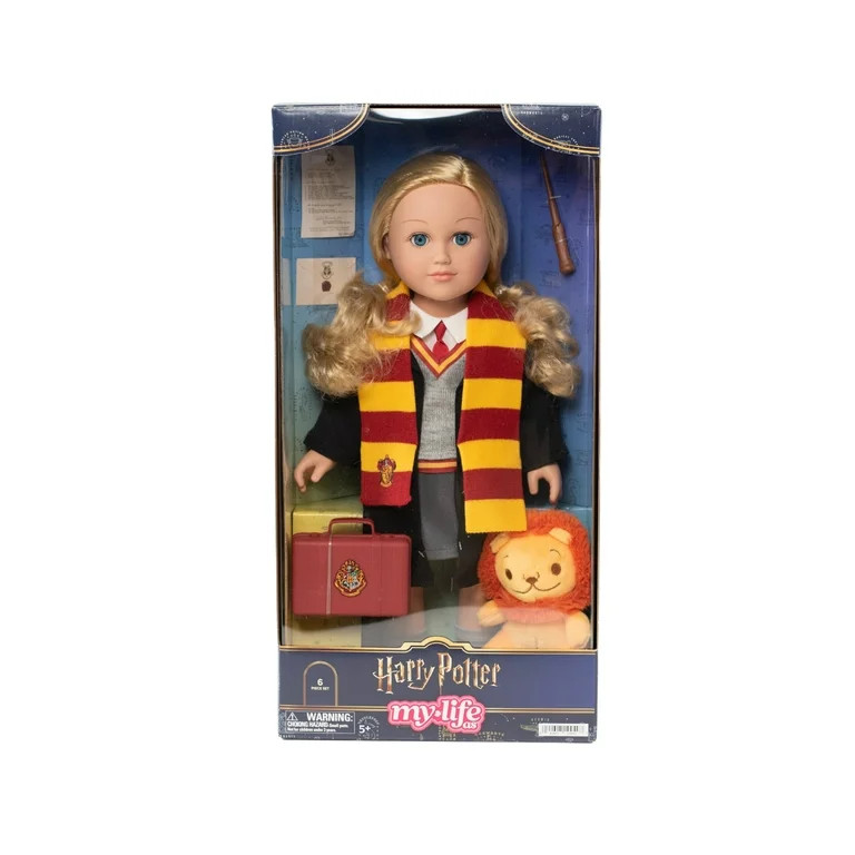 My Life As Harry Potter Gryffindor Posable 18-inch Doll,  Medium Blonde Hair, Blue Eyes | Walmart (US)