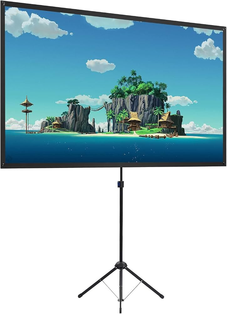 Projector Screen with Stand, Portable Projector Screen and Stand, 60 Inch 16:9, Outdoor Projectio... | Amazon (CA)