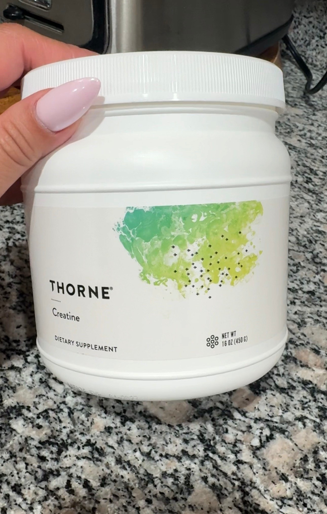 Absolutely love this brand , Thorne. I’ve been taking their creatine since the beginning of this year and I love how easy it is and I find myself to feel more focused especially in the mornings. I take this with water, one scoop. 

Creatine 
Health and wellness 
Women’s health 
Morning routine 


#LTKselfcare #LTKHome #LTKdayinmylife