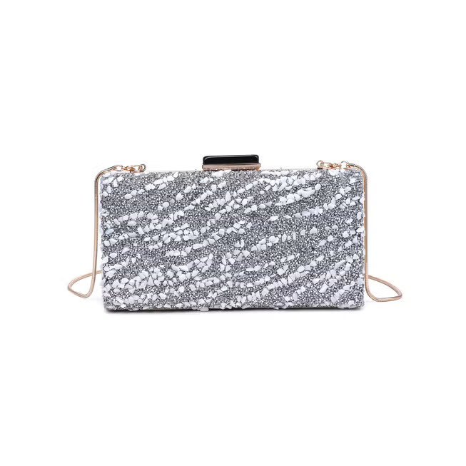 Eliza Rhinestone Evening Bag | Eloquii