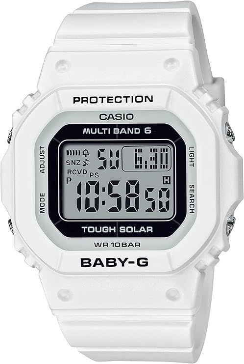 Casio] Baby-G Watch Radio Solar BGD-5650-7JF Women's White Watch Shipped from Japan Nov 2022 Mode... | Amazon (US)