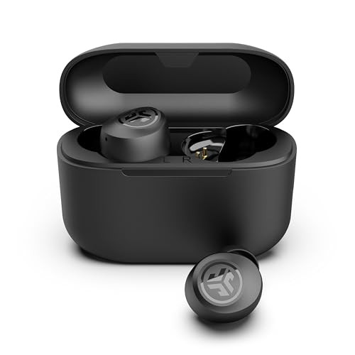 JLab Go Air Pop+ True Wireless Earbuds, in Ear Headphones, Bluetooth Earphones, 35H Playtime Ear Buds, Bluetooth Earbuds with Microphone, USB-C Charging Case, Dual Connect, EQ3 Sound, Black | Amazon (US)