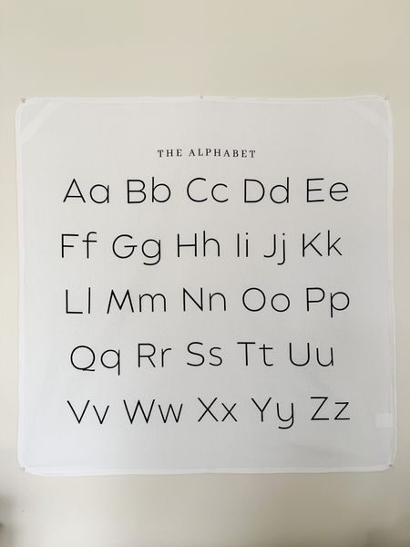Neutral ABC wall banner - our most asked about preschool classroom alphabet learning tool!

Alphabet banner, abc wall banner, capital and lowercase abc sign, large abc classroom display, preschool homeschool classroom, playroom decor, preschool home learning, toddler abc tools, playroom organization ideas, playroom learning decor

#LTKunder50 #LTKhome #LTKkids