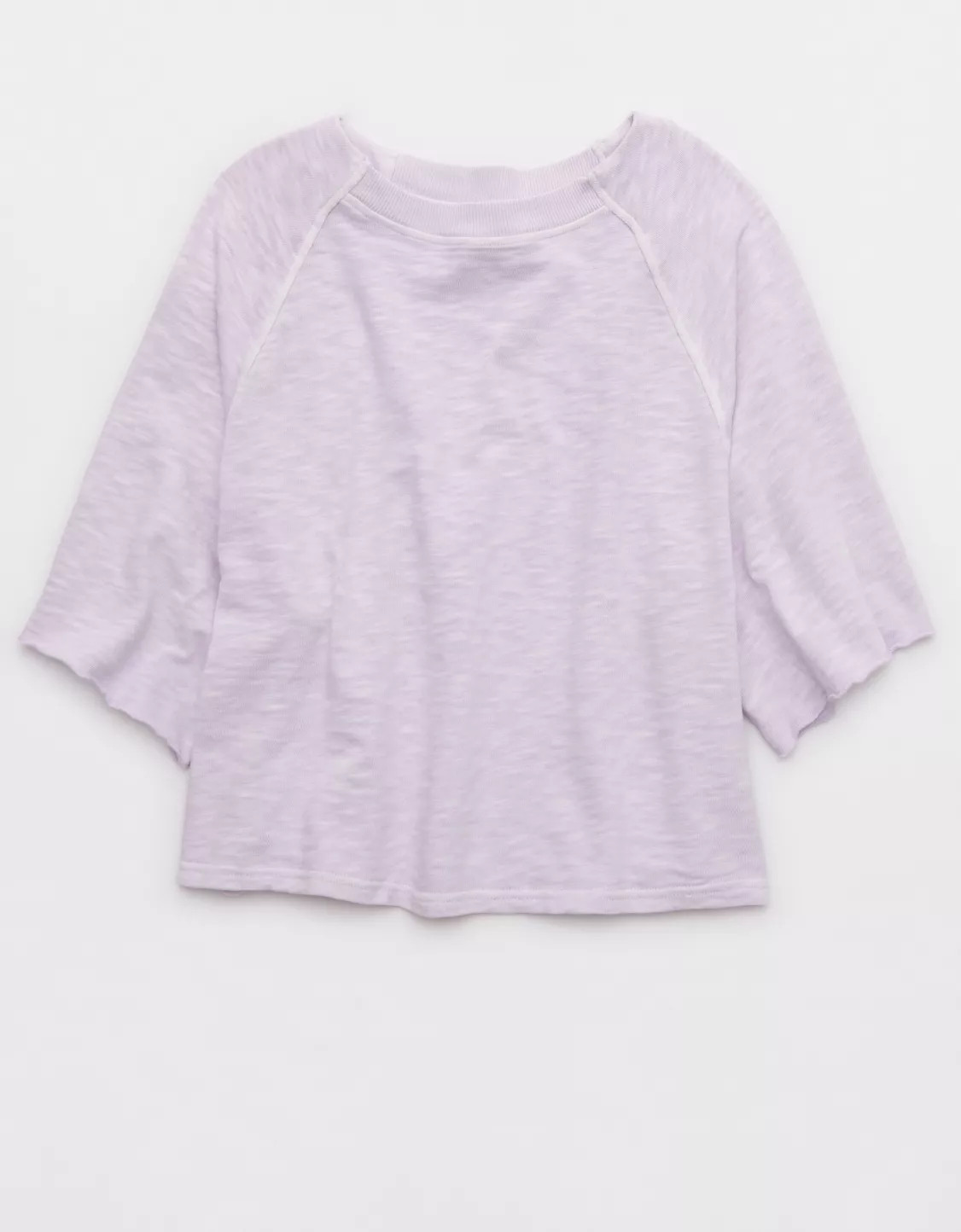 Aerie It's Casual Knit Slub T-Shirt | Aerie
