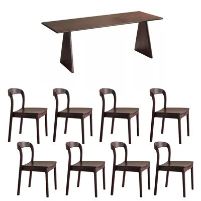Solid wood modern dining table sets. | Wayfair North America