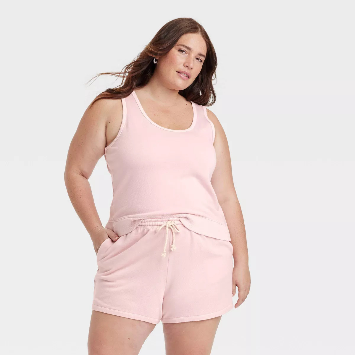 Women's Leisure Studio French Terry Tank Top - Universal Thread™ | Target