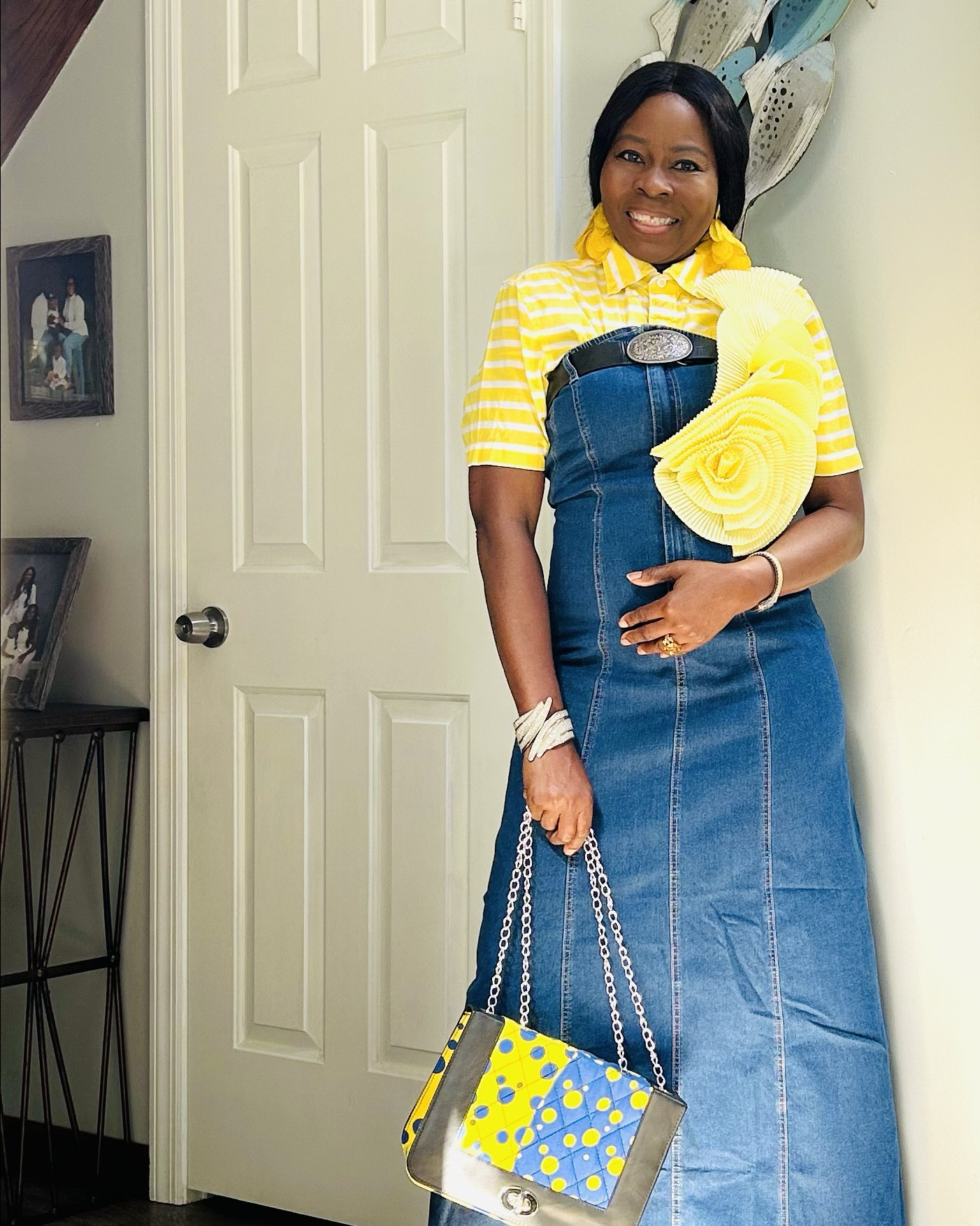 Styling Women's Strapless Denim Dress

#LTKBeauty #LTKU #LTKStyleTip