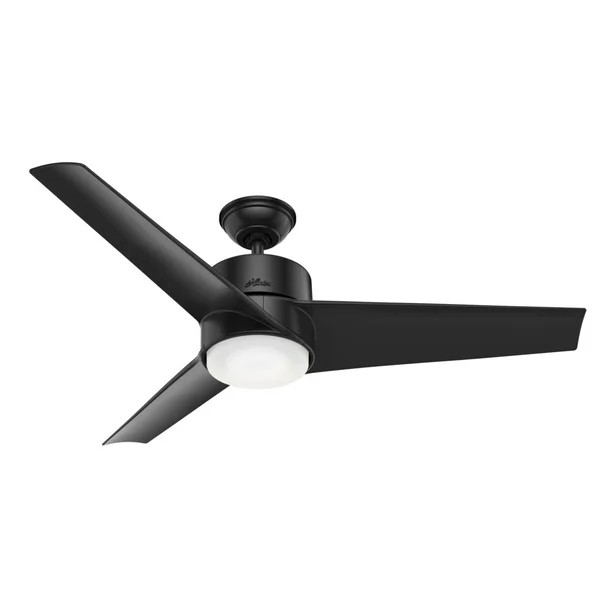 Hunter Havoc 54 Led Havoc 54" 3 Blade Indoor / Outdoor Weathermax Led Ceiling Fan - Black | Walmart (US)