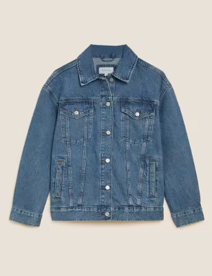Per Una  Denim Trucker Jacket  Product code: T534287U | Marks & Spencer (UK)