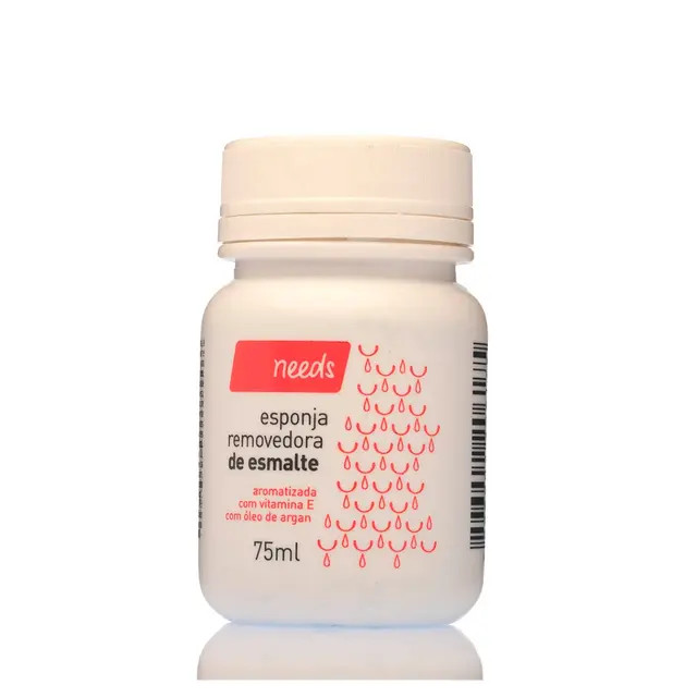 Esponja Removedora de Esmalte Needs Argan com 75ml | Droga Raia | DrogaRaia (BR)