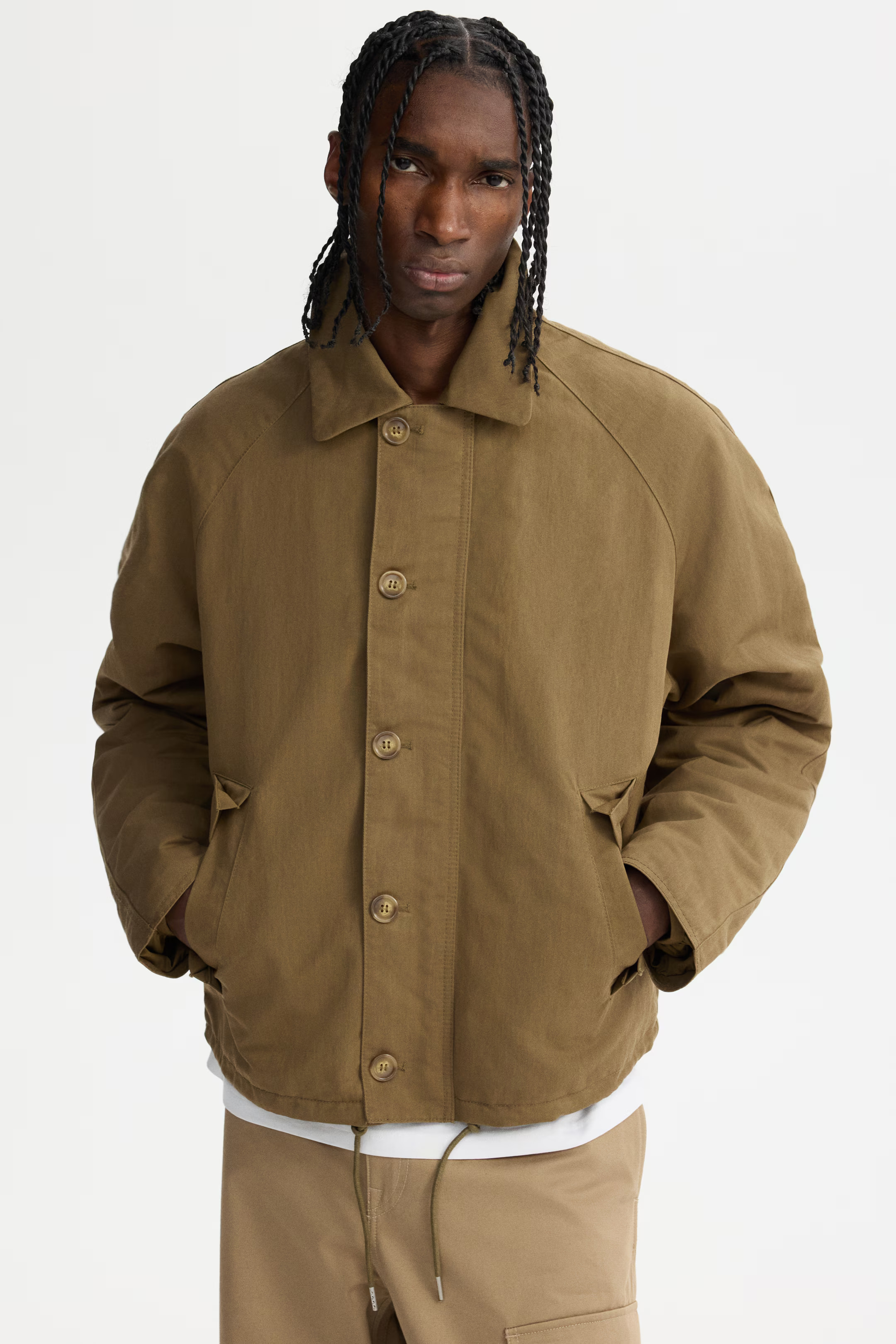 Padded Twill Jacket | H&M (US + CA)