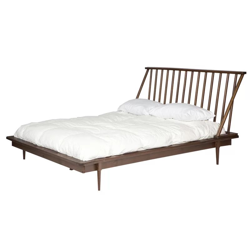 Dorinda Solid Wood Low Profile Standard Bed | Wayfair North America