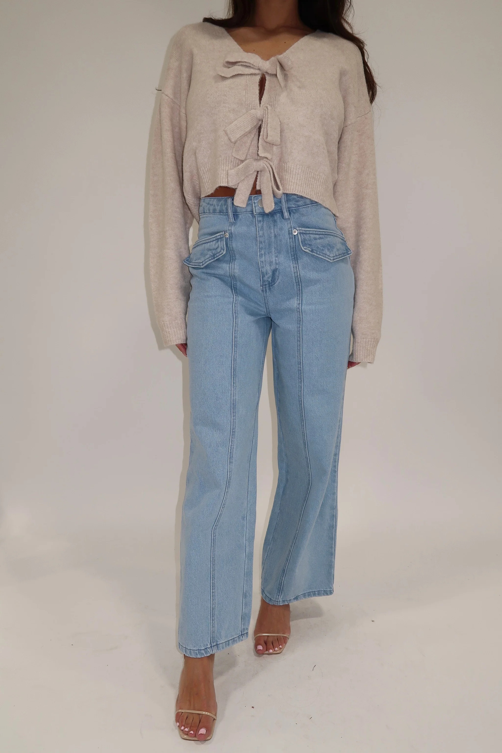 Front Pocket Denim Pants | Lane 201 Boutique